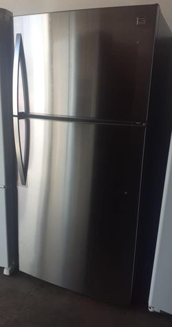 Kenmore Top Mount Stainless Steel Refrigerator
