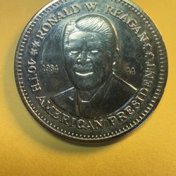 Ronald W Reagan Double Eagle 1984 AA Medal 