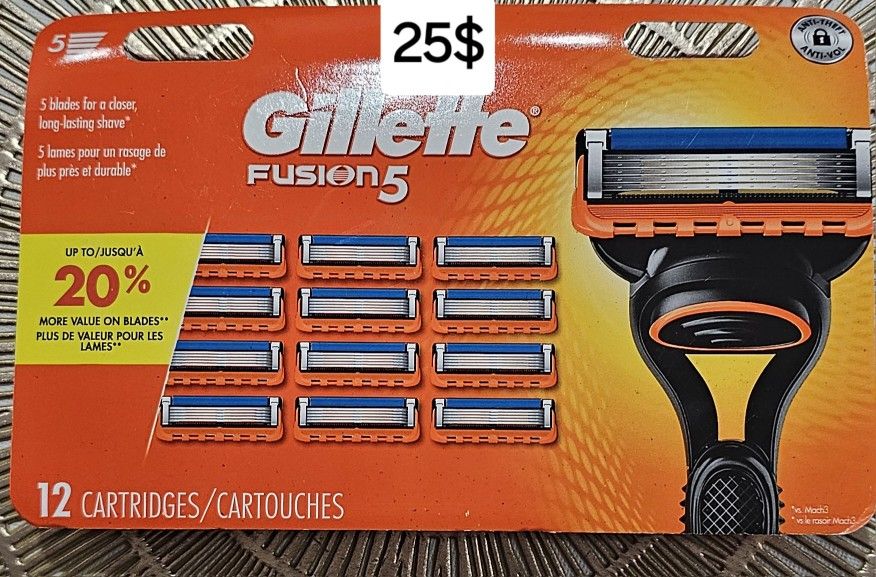 Fusion Razor Cartridges 