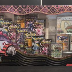 Pokemon Paldean Fates Great Tusk ex & Iron Treads ex Premium Collection 