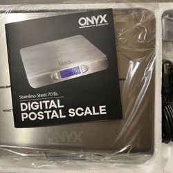 Digital Postal Scale Stainless Steel 70 lb. ONYX