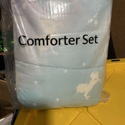 Full Size comforter Set- Unicorn 