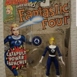Marvel Super Heroes Fantastic Four Invisible Woman Action Figure Toy Biz 1994