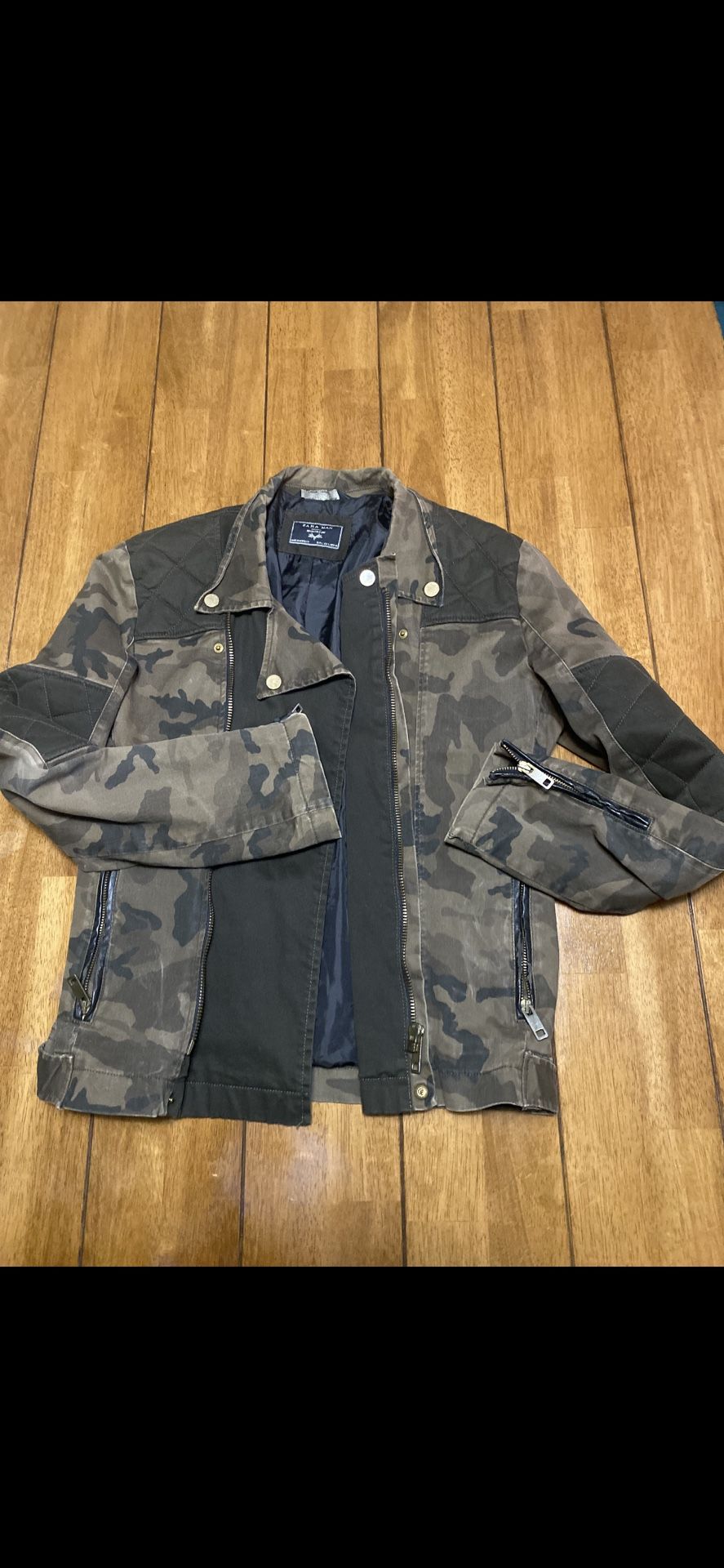 Zara Camouflage Jacket 
