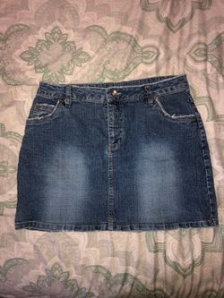 Denim skirt
