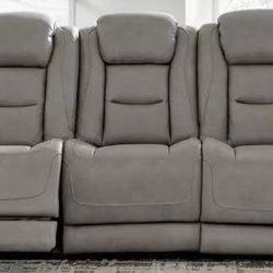 The Man-Den Power Recliner Sofa 