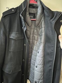 P. Coat, Guess, Designer, Clothing, Jacket