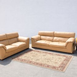 Natuzzi Sofa & Loveseat