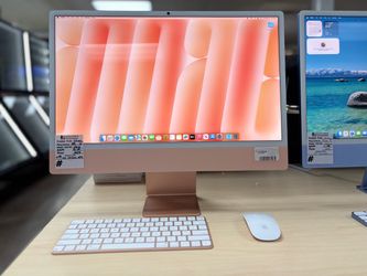 M4 iMac 16gb Orange- with Warranty and Financing