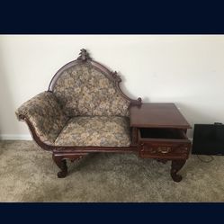 Antique Gossip Bench 