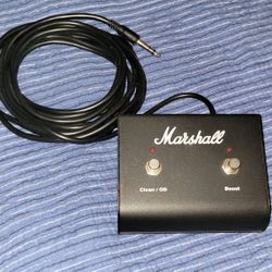 Marshall Pedal 2 Switch FootSwitch 