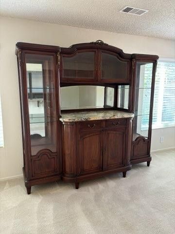 Antique Buffet China Cabinet