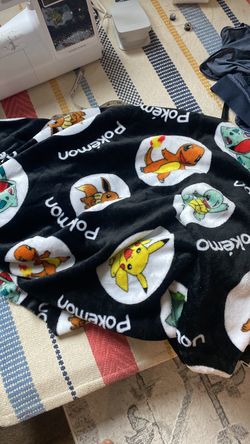 Pokémon velvet fleece fabric