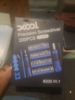 Xcool precision screwdriver 200 pcs