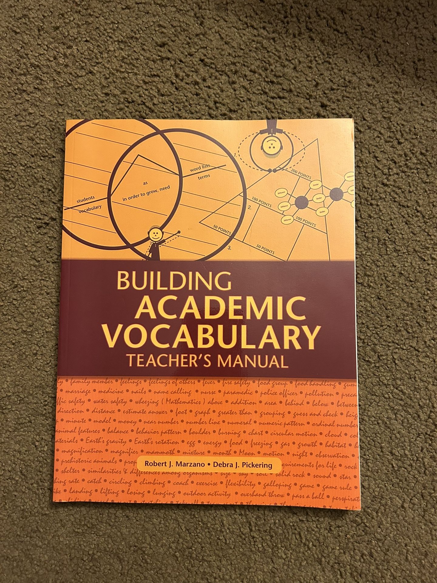 “BUILDING ACADEMIC VOCABULARY”—Teacher’s Manual, NEW