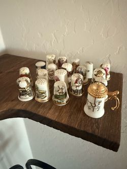Vintage Porcelain Thimble Collection