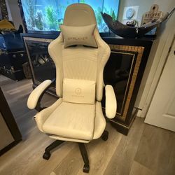 GTPLAYER ACE-PRO Music Gaming Chair In Ivory 