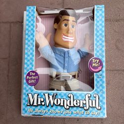 Mr. wonderful talking doll 16 phrases
