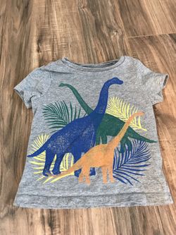 6-12m Old Navy Gray dinosaur shirt - $5!!
