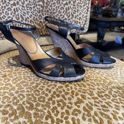 DKNY Heels, Size: 9W, Color: Black, 