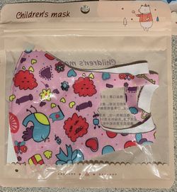 4Pack Face Mask Kids Toddler Reusable Washable Protection Cover Breathable