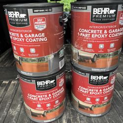 BHher Premium Concrete and Garage  1-partEpoxy Coating