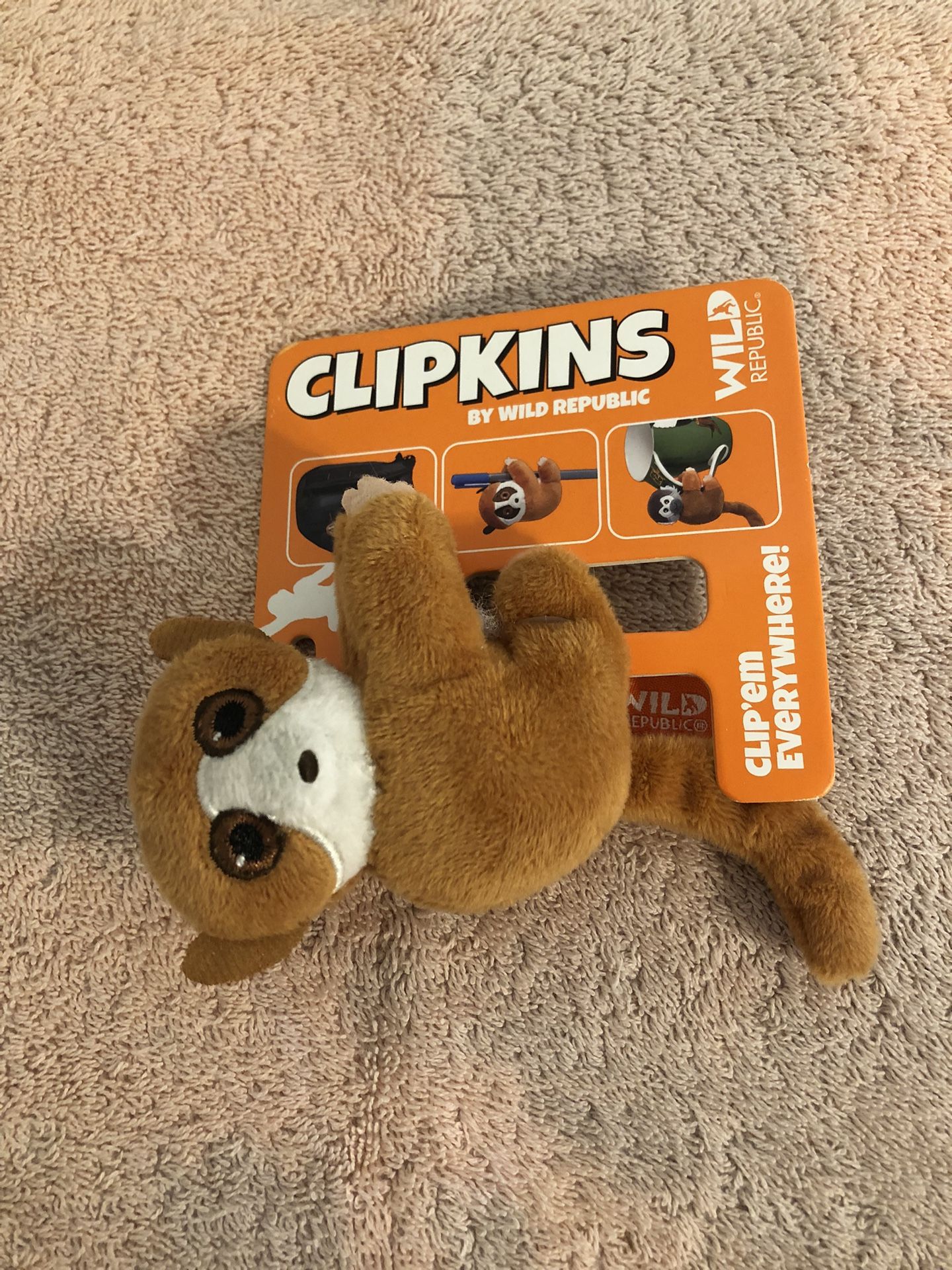 Wild Republic Clipkins Lemur NIP