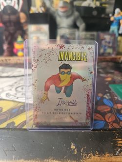 INVINCIBLE Signature Card.