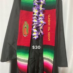 Sarape De Graduacion βCLASS oF 2023β Graduation Sash Ready Within 24 Hours.