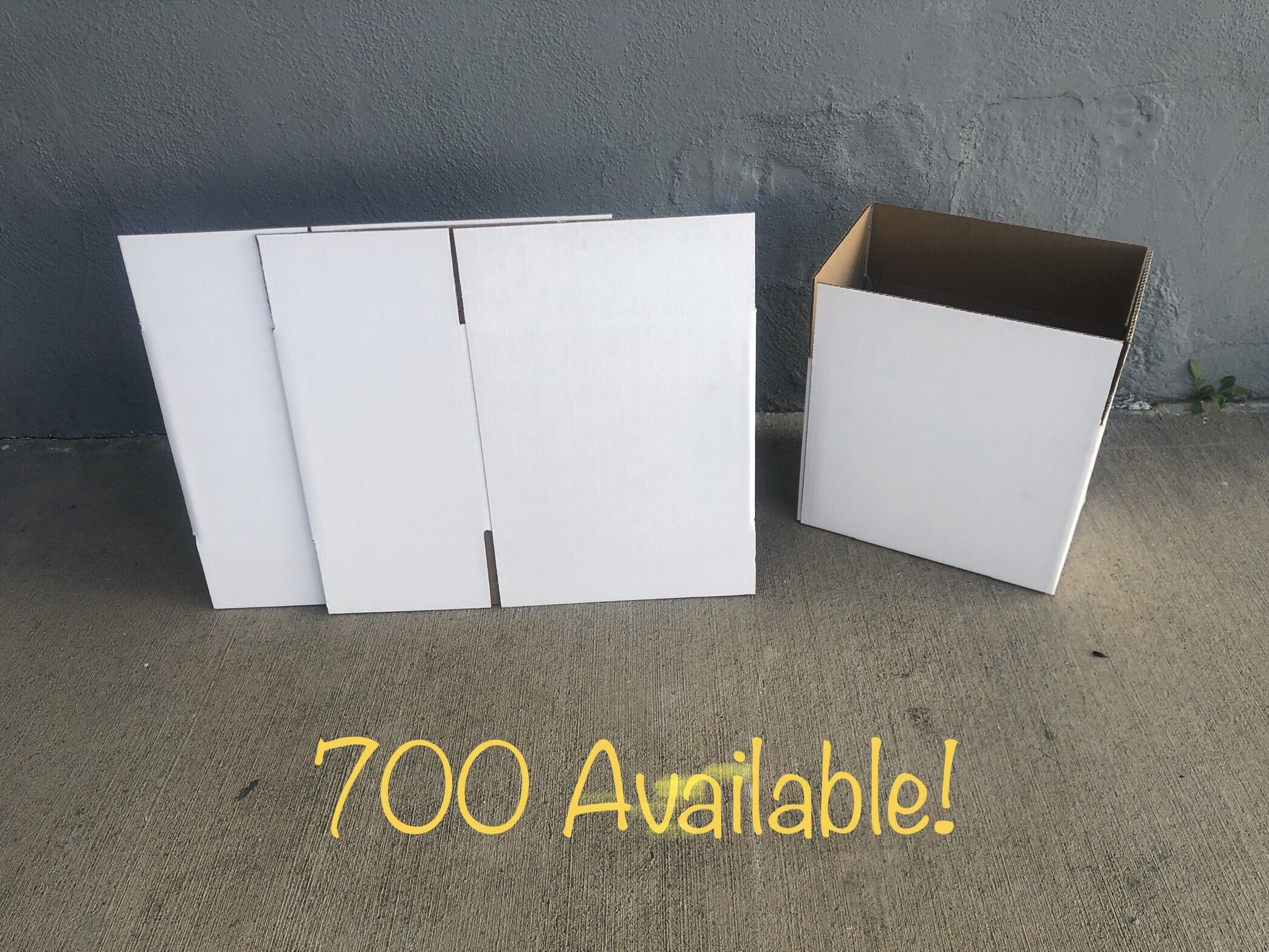 Cardboard Corrugated Boxes / 13-1/2 x 8-1/2 x 10-1/2 - NEW!