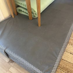 Twin Box Spring And Mattress Pad Used 4 Days Brand New 