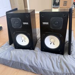 Yamaha NS-10M Matched Pair - Original Vertical, All Original Drivers & Grills 