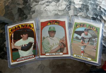 VINTAGE David Kingman, Vida Blue, Mike Fiore