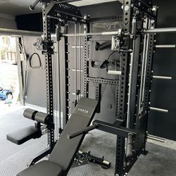 SMITH MACHINE/ HALF RACK/ ADJUSTABLE PULLEY SYSTEM/ FUNCTIONAL TRAINER/ VESTA FITNESS/ FREE DELIVERY 🚚