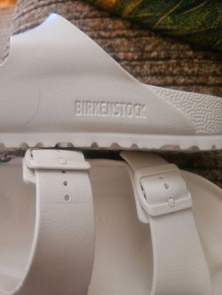 Birkenstock women's  white sandals 40
