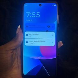 Navy Blue Motorola Lightly Used