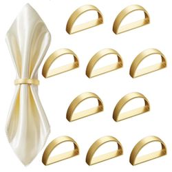 Napkin Rings - Gold