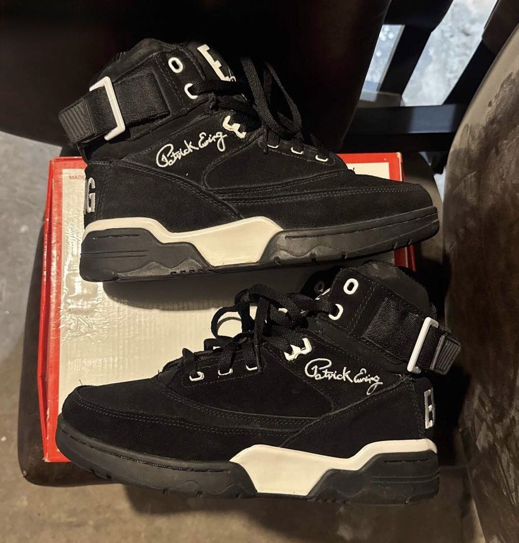 Ewing 33 Hi “Black Suede”