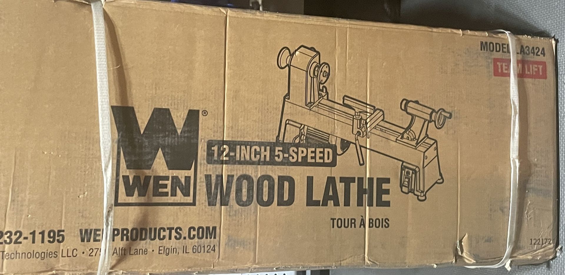 Wen 12 Inch Wood Lathe