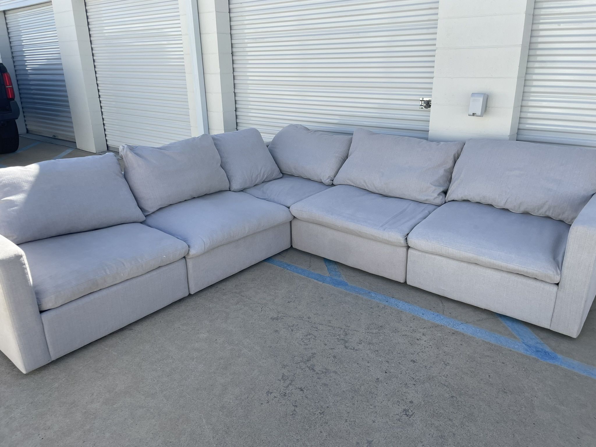 Beautiful Cloud Sectional Couch - Delivery Available