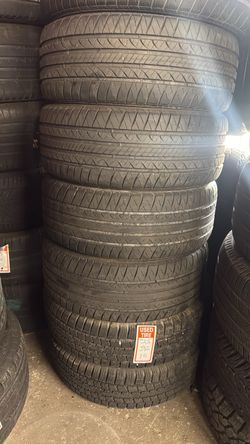 225/50/17 four tires used in good condition