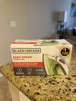 Black+Decker Iron – Excellent Condition