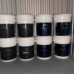 HALF OFF PAINT - BEHR 5 Gal Buckets White
