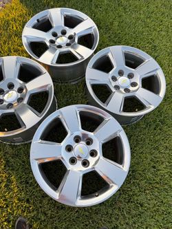 Chevy wheels TX Edition 20” OEM