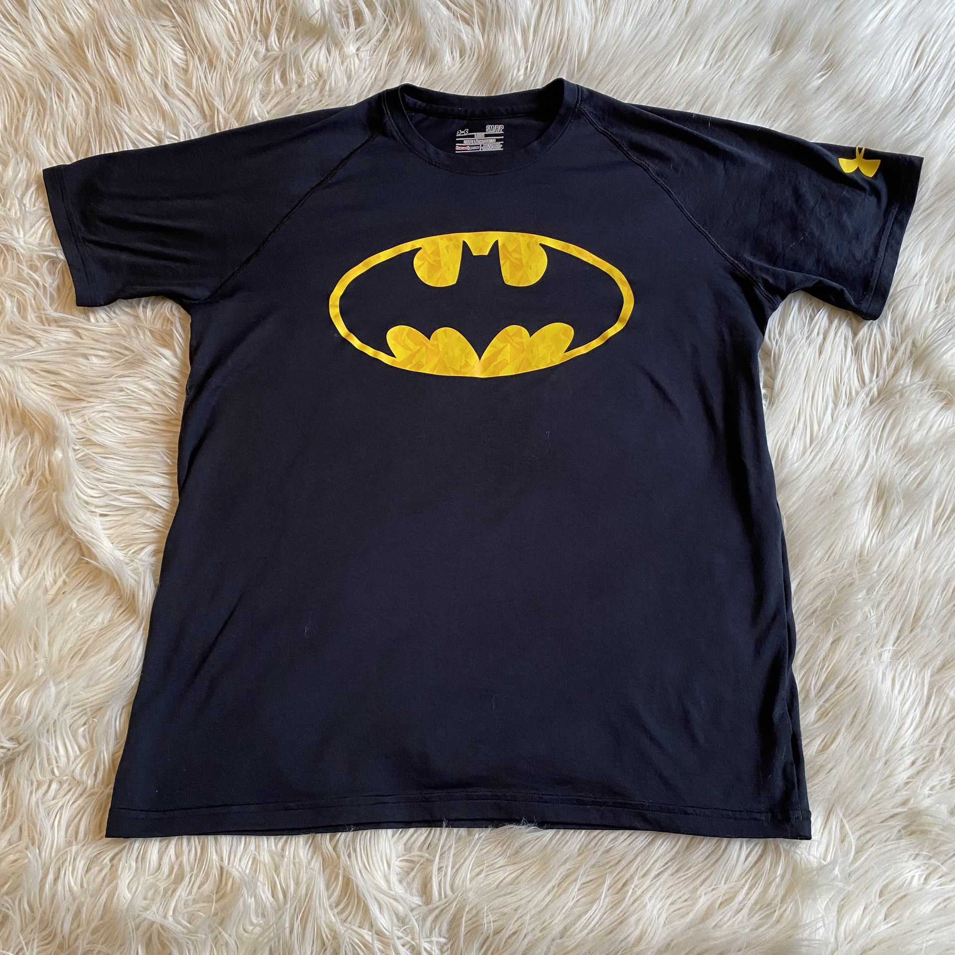 Under Armour Batman T Mens Size Small Heat Gear Black Loose Athletic for in West Linn, OR - OfferUp