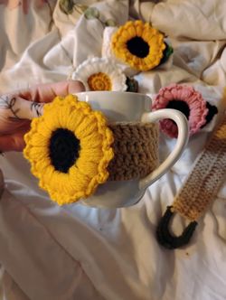 Beautiful Handmade Cup Cozy