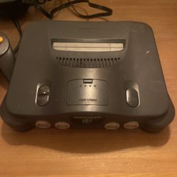 Nintendo N64 With Controller 