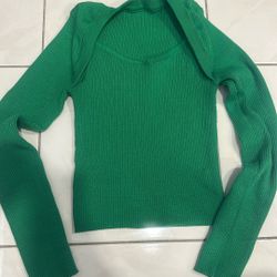 Women’s Green Blouse