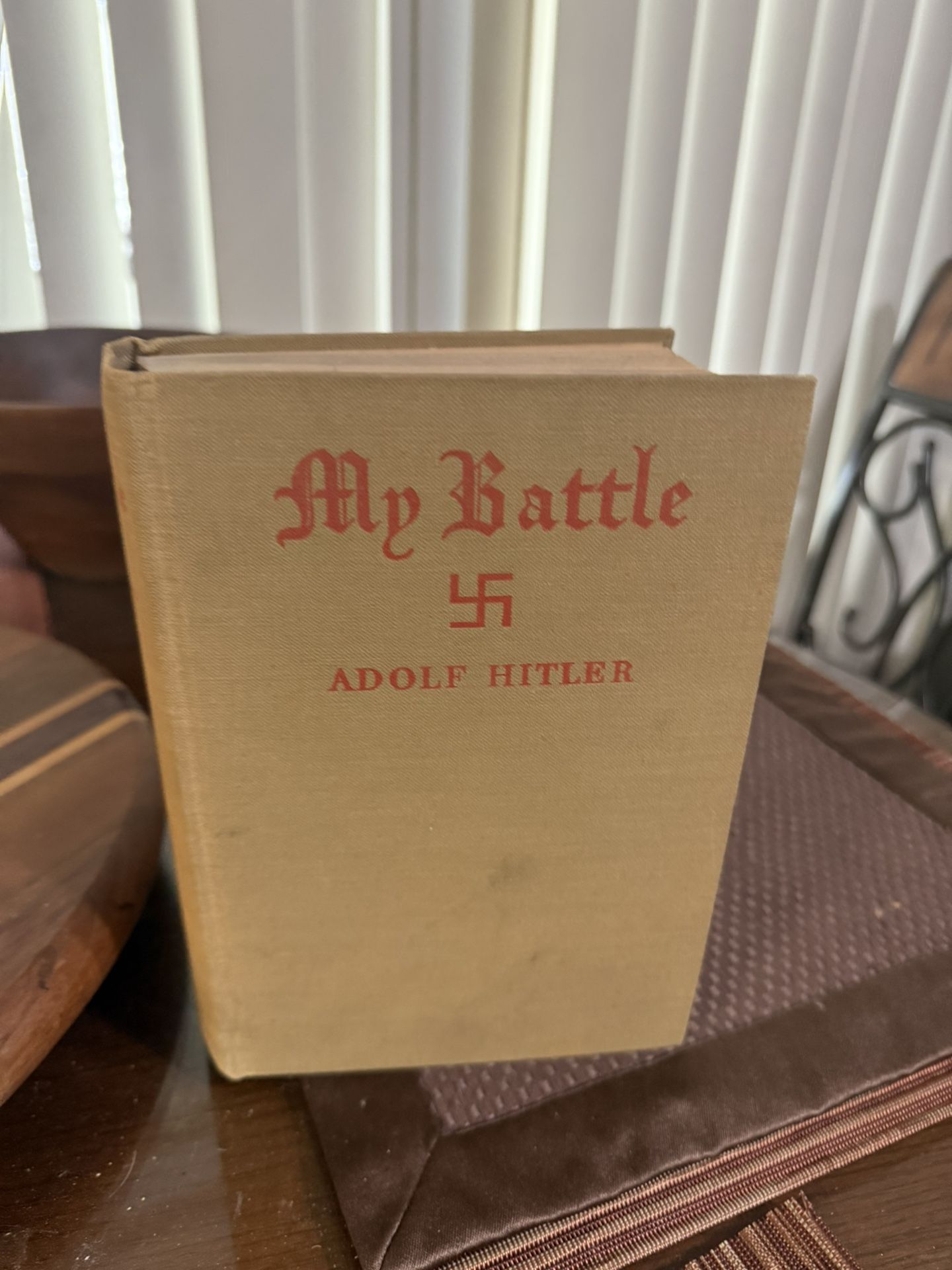 Vintage Adolf Book My Battle 1937