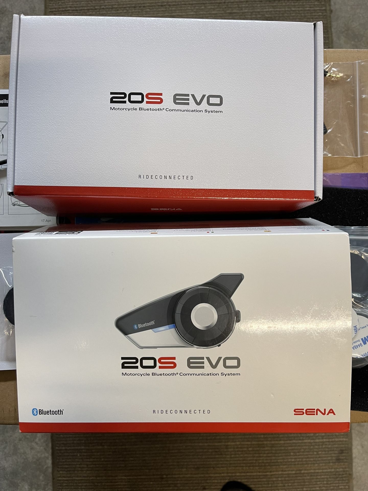 Sena 20s Evo Motorcycle Helmet Bluetooth Intercom